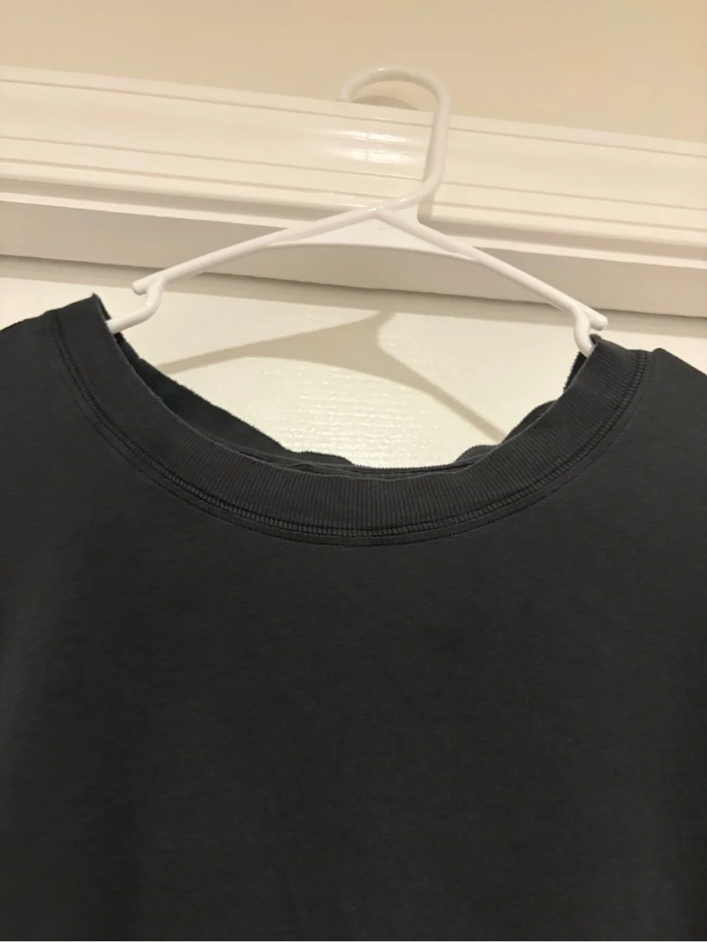 Lululemon All Yours Tee *Vitasea Black Size 14 DAMAGED